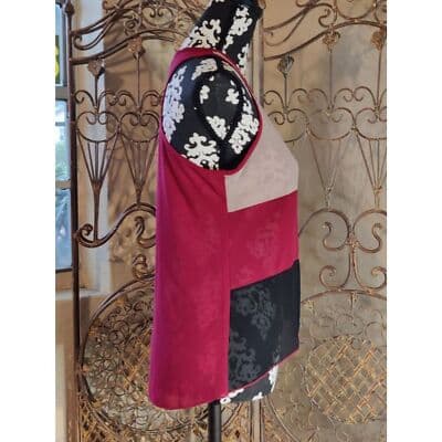 Women Shasa Multi Color Front Panel Top - Thumbnail 10