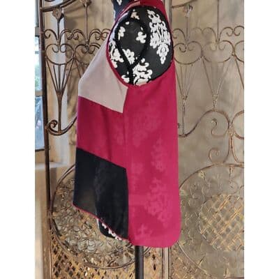 Women Shasa Multi Color Front Panel Top - Thumbnail 12