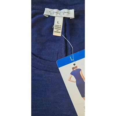 NWT Jessica Simpson Women's Cap Sleeve Side Slit Midi Dress. Large 1408945 - Thumbnail 3