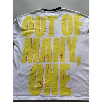 Godspeed Men's Long Sleeve T-Shirt Skeleton Motorcycle Graphic White S - Thumbnail 3