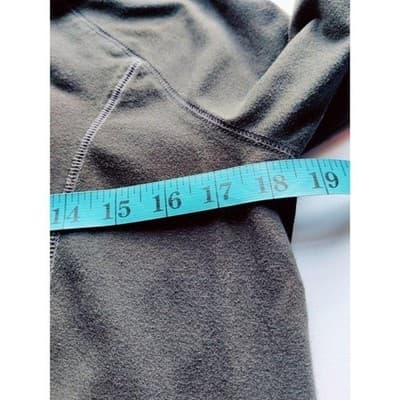 Victoria's Secret Love Pink Womens Half Zip Sweatshirt Long Sleeve Gray Size S - Thumbnail 6