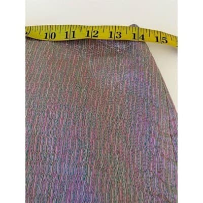 VTG. Dana Buchman Women's Metallic Pencil Skirt Size 4 Knee Length Formal - Thumbnail 6