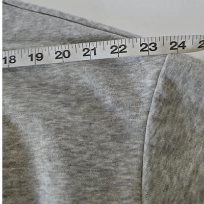 H&M Relaxed Fit Gray Sweatshirt Pullover Crewneck XL Men Women - Thumbnail 4