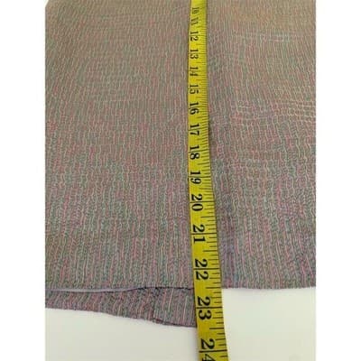 VTG. Dana Buchman Women's Metallic Pencil Skirt Size 4 Knee Length Formal - Thumbnail 8