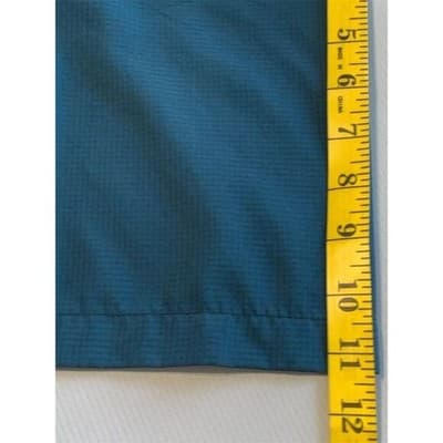 Eddie Bauer Men's 2XL Teal Vented Short Sleeve Button-Up Shirt - Thumbnail 8