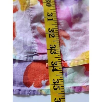 Summer Oasis Longline Long Sleeve Button Shirt Blouse Top Womens Size Medium - Thumbnail 10