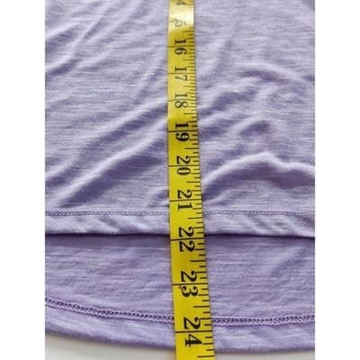 Icyzone Womens Short Sleeve Athletic T-Shirt Round Neck Purple Size Small - Thumbnail 9