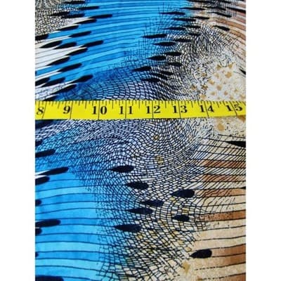 TOUCH EXPRESS Abstract Print Dolman Sleeve Cowl Neck Top Womens XL - Thumbnail 8