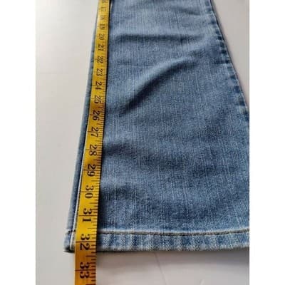 Tommy Hilfiger Hipster Boot Cut Jeans Womens Denim Mid Rise Blue - Thumbnail 6