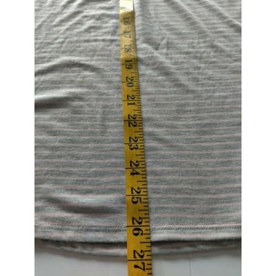 NWT Rebellious One Womens Stripes Short Sleeve V-Neck Top Blue Pink Size Small - Thumbnail 8