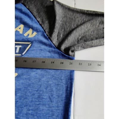 Chevrolet American Classic Official GM Long Sleeve T-Shirt Blue Gray Mens Size M - Thumbnail 5