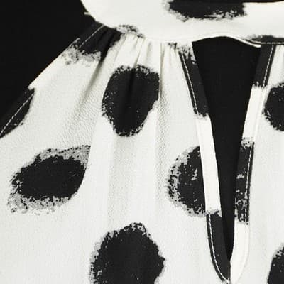 Jealous Tomato Womens Halter Polka Dots Small - Thumbnail 4