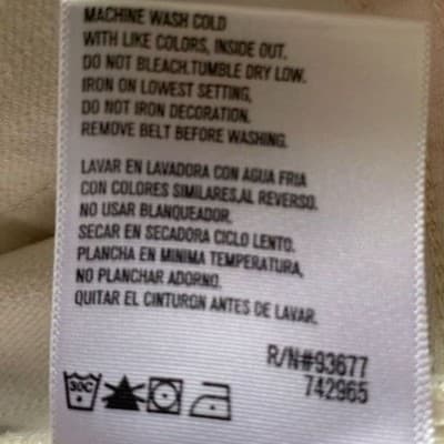 Liz Claiborne Women's White Cropped Pants Size 12P Casual - Thumbnail 9