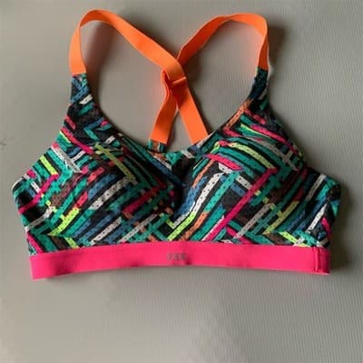 Victoria's Secret VSX Sport Crossback Sports Bra Multicolor Size 34B - Image 1