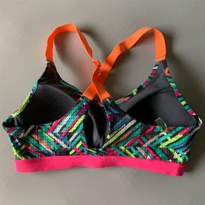 Victoria's Secret VSX Sport Crossback Sports Bra Multicolor Size 34B - Thumbnail 2
