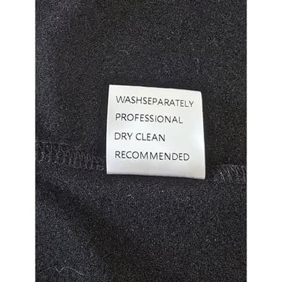 ADIBOSY Black Leopard Stripe Raglan Tee Shirt Top Women's L - Thumbnail 4