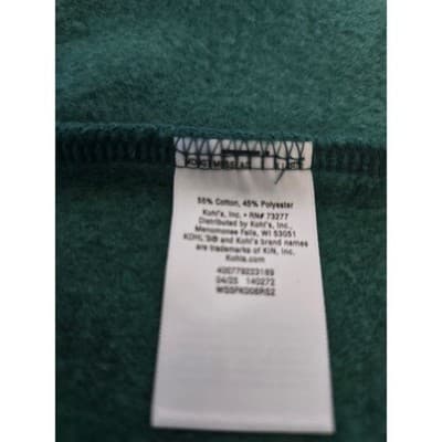 SONOMA Goods for Life Womens Green Cheers Sweatshirt Jogger Set XL - Thumbnail 6