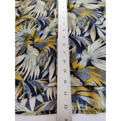 Summa Men's Shirt Large Hawaiian Tropical Cotton Rayon Short-Sleeved - Thumbnail 8