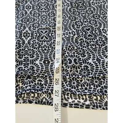 Fever Floral Print Sleeveless A Line Tunic Top Women's S - Thumbnail 6