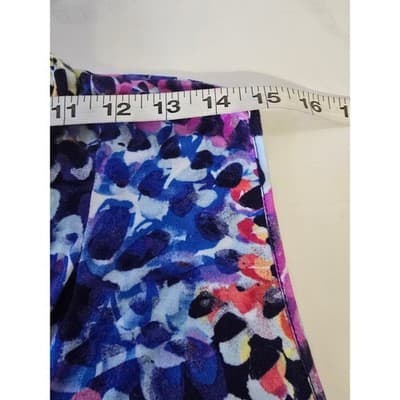 95% Viscose 5% Spandex Knit Top Floral Print - Thumbnail 6