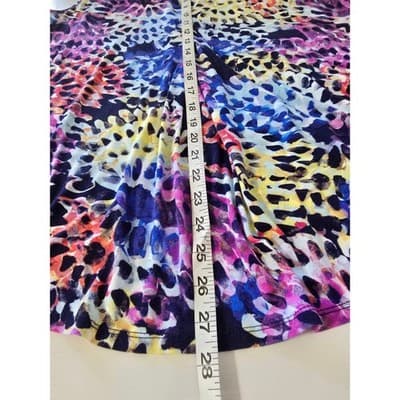 95% Viscose 5% Spandex Knit Top Floral Print - Thumbnail 8