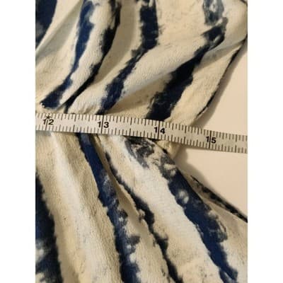 EN CREME Tie Dye Print Kimono Sleeve Mini Dress with Drawstring Waist - Thumbnail 11