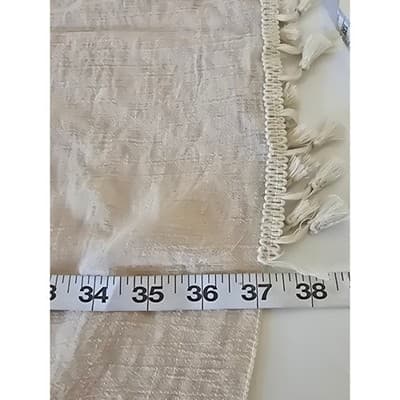 Evelyn K New York Beige Tassel Kimono Cardigan Cover Up - Thumbnail 7