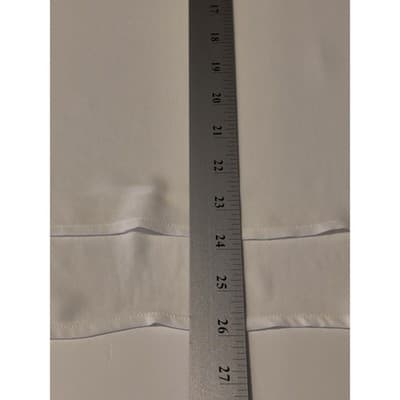 Ro & De Sheer Cut Out White Short Sleeve Top Women's Size Small - Thumbnail 10