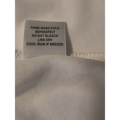 Ro & De Sheer Cut Out White Short Sleeve Top Women's Size Small - Thumbnail 12