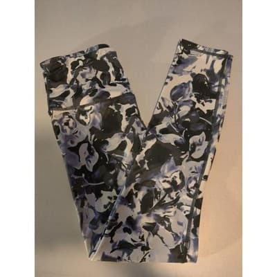 Gaiam Floral Print High Waisted Active Leggings Yoga Pants Athleisure Workout S - Thumbnail 11