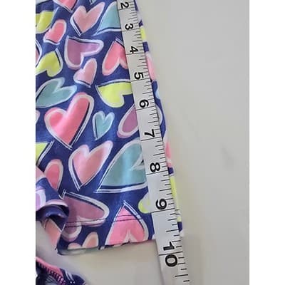 Secret Treasures Sleepwear L XL XG Blue Multi Heart Print Nightgown Dress - Thumbnail 5