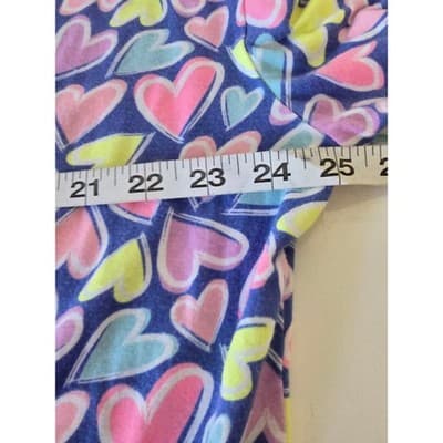 Secret Treasures Sleepwear L XL XG Blue Multi Heart Print Nightgown Dress - Thumbnail 6