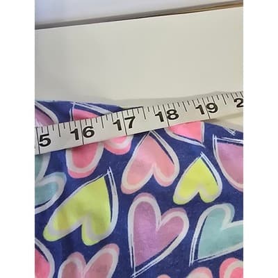 Secret Treasures Sleepwear L XL XG Blue Multi Heart Print Nightgown Dress - Thumbnail 7