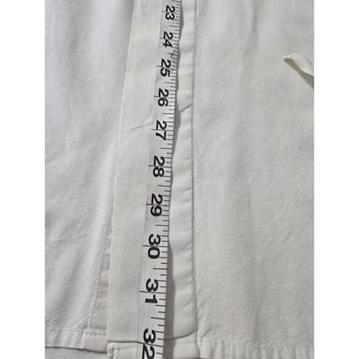 Aumuhle Mens Alpine Embroidered White Button Down Shirt Long Sleeve Size L 41/42 - Thumbnail 6