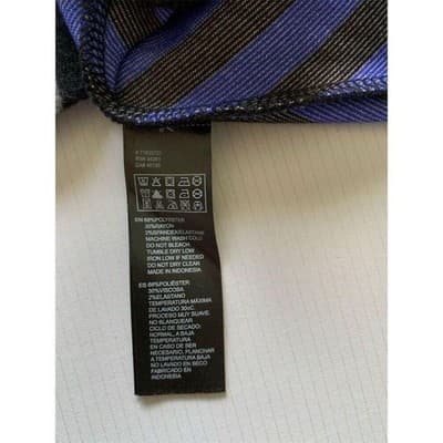 Forever 21 Striped Skater Mini Skirts Bundle Black Grey Blue Mens Medium 2pk - Thumbnail 7