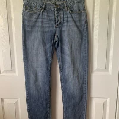 Eddie Bauer Women's Straight Jeans Size 4 Blue Denim Mid Rise - Image 1