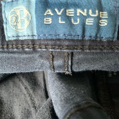 Avenue Blue Women's Vintage Blue Denim Jeans Size 18 Petite Straight - Thumbnail 2