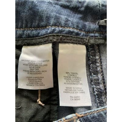 Nine West Women's Mid-Rise Denim Jeans Blue Size 8 - Thumbnail 5