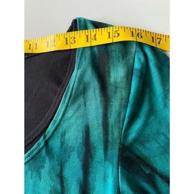 Zen-Knits Women's Small Tie-Dye Tunic Dress 3/4 Sleeve Boho Casual Small - Thumbnail 7