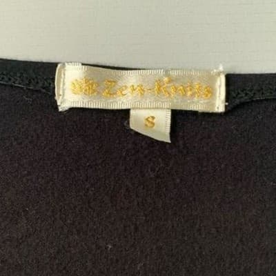 Zen-Knits Women's Small Tie-Dye Tunic Dress 3/4 Sleeve Boho Casual Small - Thumbnail 4