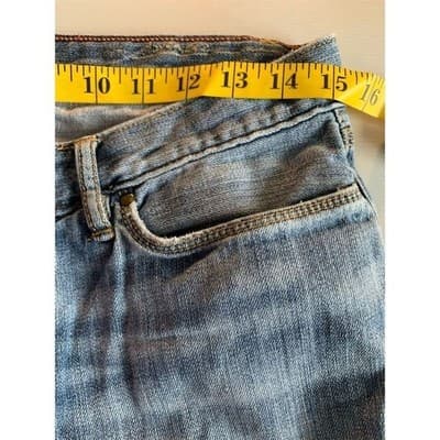 Eddie Bauer Women's Straight Jeans Size 4 Blue Denim Mid Rise - Thumbnail 6