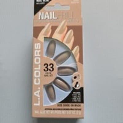 L.A. Colors Nail Frill High Gloss Artificial Nail Tip Kit 33 PC Lot of 3 - Thumbnail 7