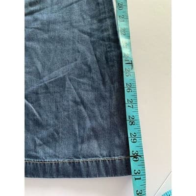 Nine West Women's Mid-Rise Denim Jeans Blue Size 8 - Thumbnail 3
