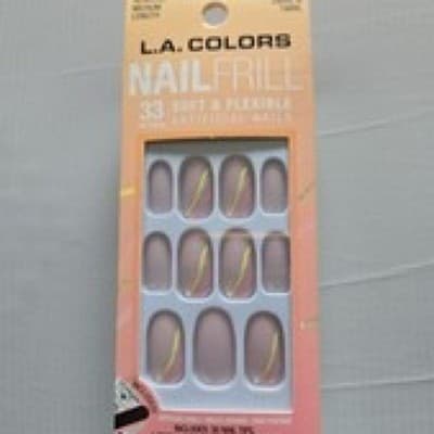 L.A. Colors Nail Frill High Gloss Artificial Nail Tip Kit 33 PC Lot of 3 - Thumbnail 8