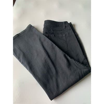 Avenue Denim Women's Petites Bootcut Jeans Black Size 18 Classic 5-Pocket - Thumbnail 9