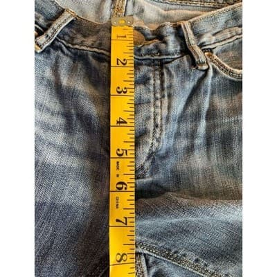 Eddie Bauer Women's Straight Jeans Size 4 Blue Denim Mid Rise - Thumbnail 7