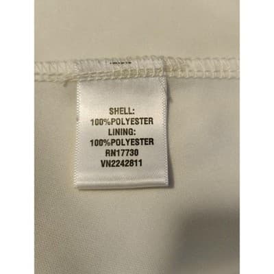 Pure Energy Striped Ruffle Tank Top Blouse Blue/White Women's Size 2 - Thumbnail 5