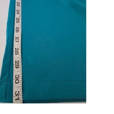 WonderWink PRO Womens Scrub Set Teal Blue V-Neck Top Cargo Pants Small Petite SP - Thumbnail 17