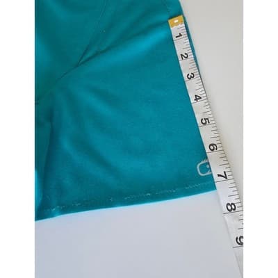 WonderWink PRO Womens Scrub Set Teal Blue V-Neck Top Cargo Pants Small Petite SP - Thumbnail 10