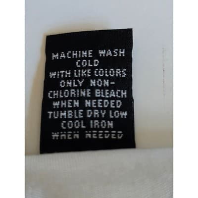 Alfani Womens Size 14 Abstract Floral Print Long Sleeve Scoop Neck Blouse White - Thumbnail 4